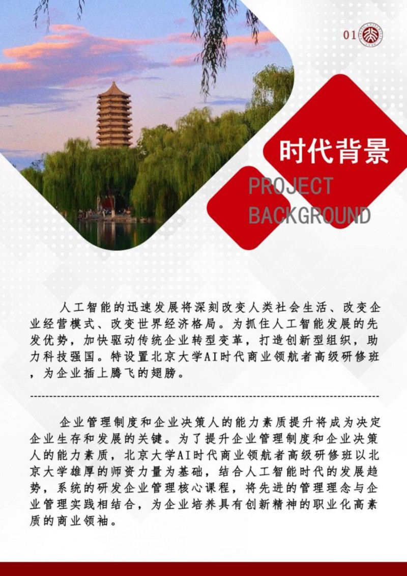 北京大学AI时代商业领航者高级研修班(图2)